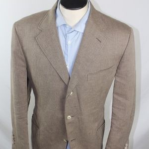 Canali beige sport coat 44R US